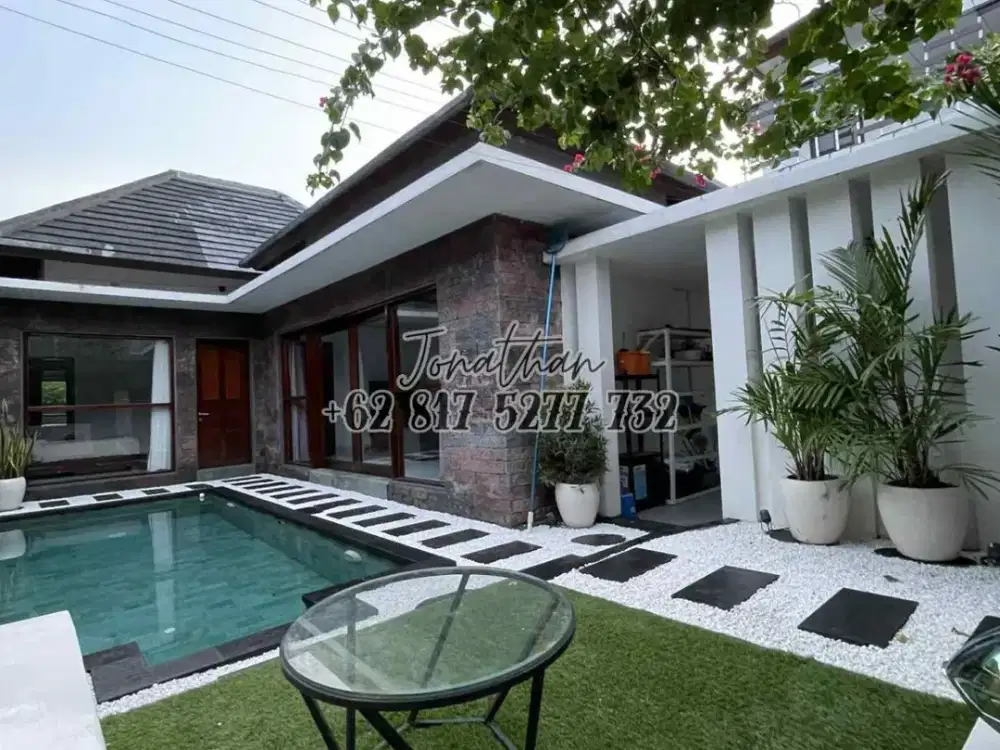 Dijual Villa Freehold 2 Kamar Lokasi Premium Jimbaran Dekat Ayana Resort Bali