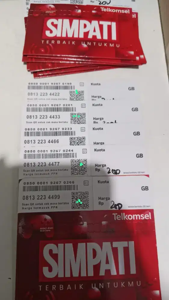 Nomor cantik Telkomsel
