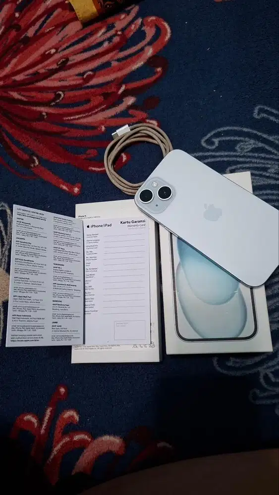 Iphone 15 Ibox 128GB Mulus Harga sudah NETT