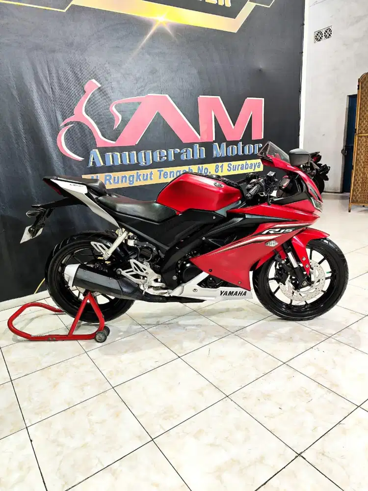 Ayo guys cek motor Yamaha All New R15 155 VVA Th 2018 merah doff