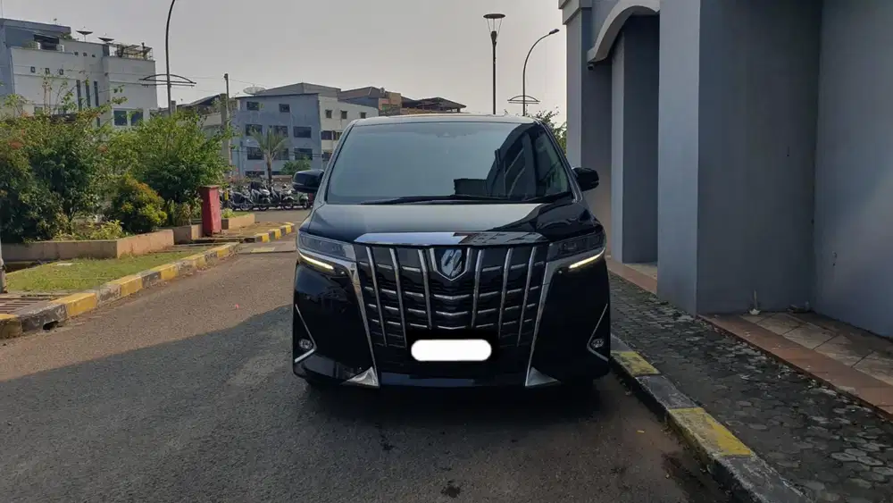Toyota alphard g tss 2021 hitam