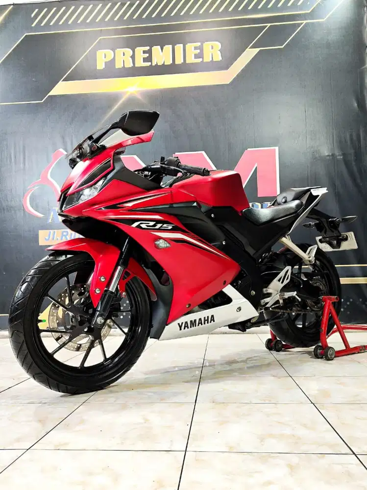 Yamaha All New R15 155 VVA Th 2018 merah doff siap pakai