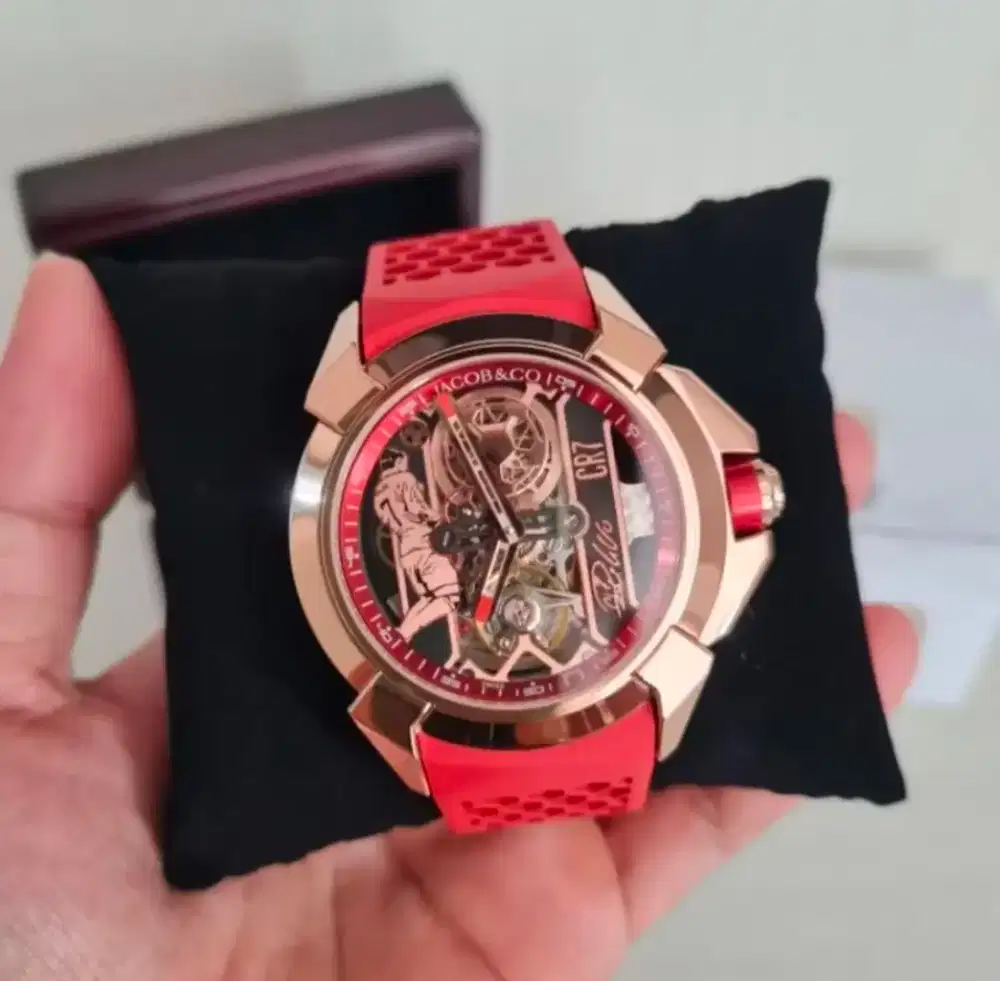 Jacobs&Co Epic X Flight Of CR7 Size 44mm Strap Rubber