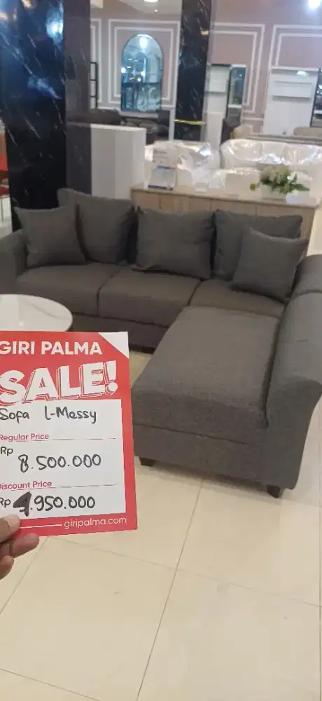 Soffa L-Messy Promo potongan harga