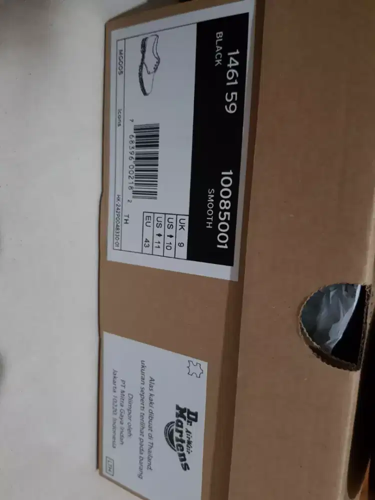 Dr martens 1461 ukuran 43 original cod only harga pas