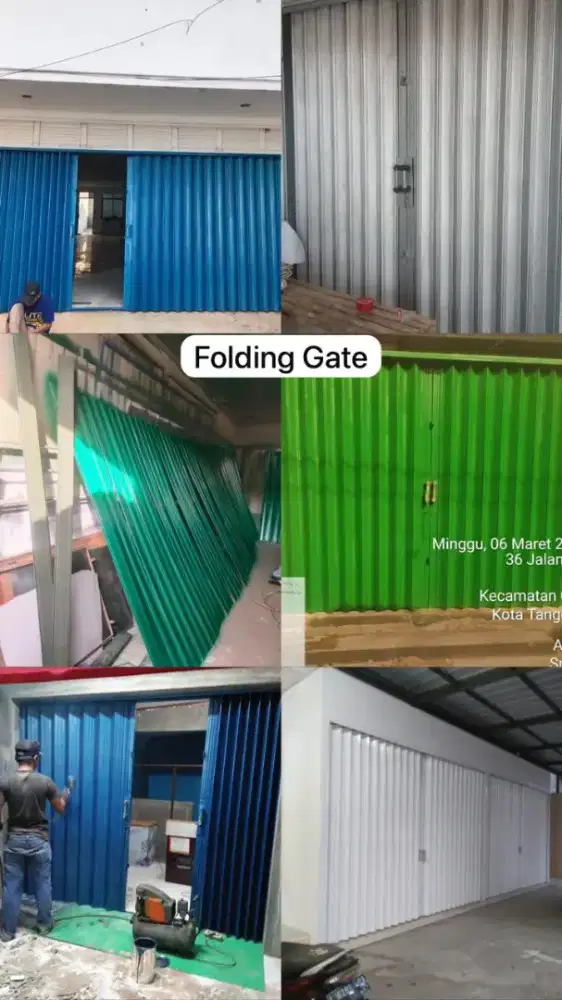 Dibutuhkan Tukang Folding Gate Profesional, Siap Tempur.
