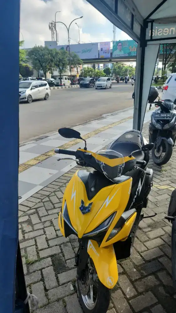 Aerox modif (part ori lengkap)