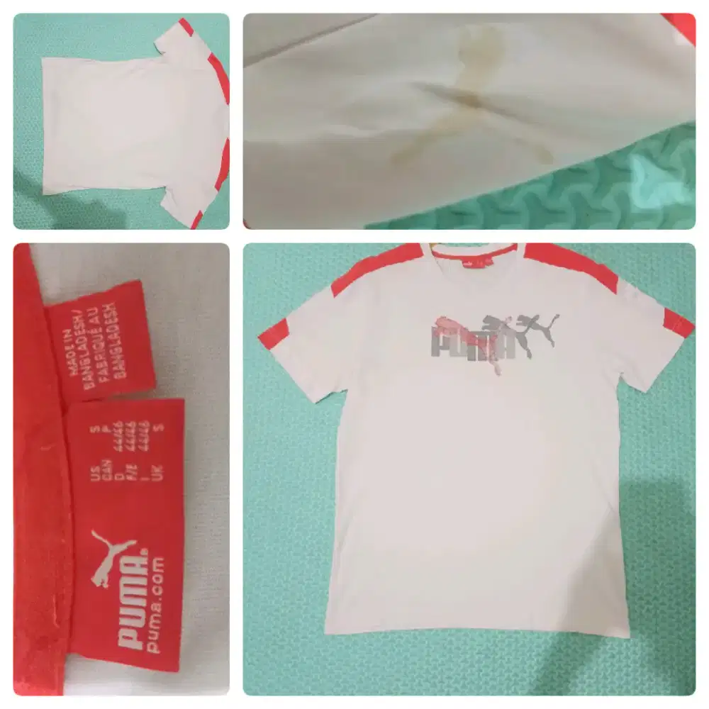 Kaos puma merah