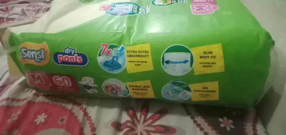 Jualan popok bayi dan Snack bayi dan makan lain