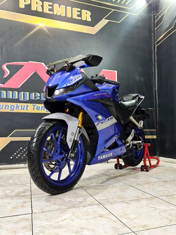 Super nyaman Yamaha All New R15 155 VVA V3 TH 2021 Racing blue