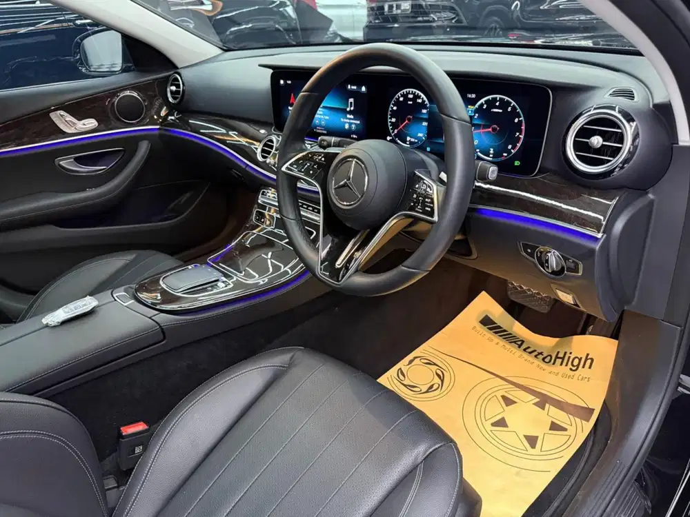 DP10% [Km4.000] E200 Avantgarde 2023 Black Reg 2024 #AUTOHIGH