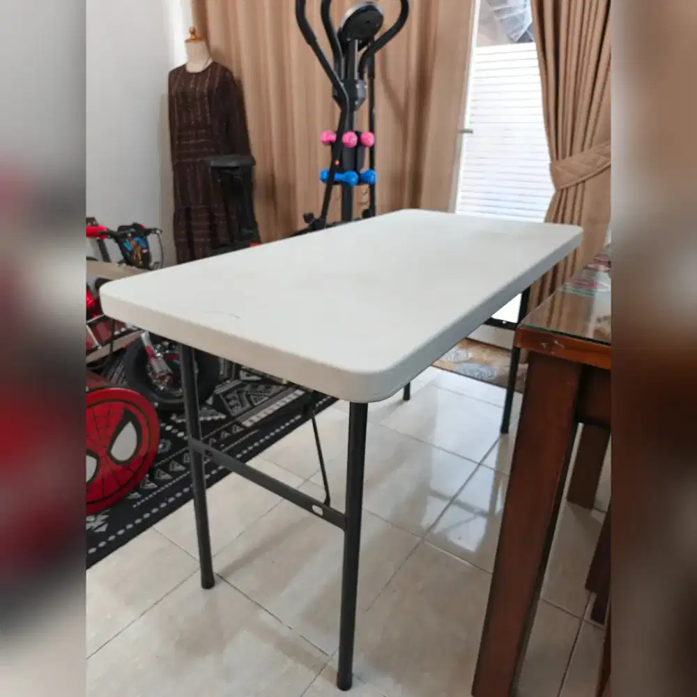 Meja Krisbow Kokoh Uk.121x60x73cm Meja Lipat Camping Outdoor Jualan