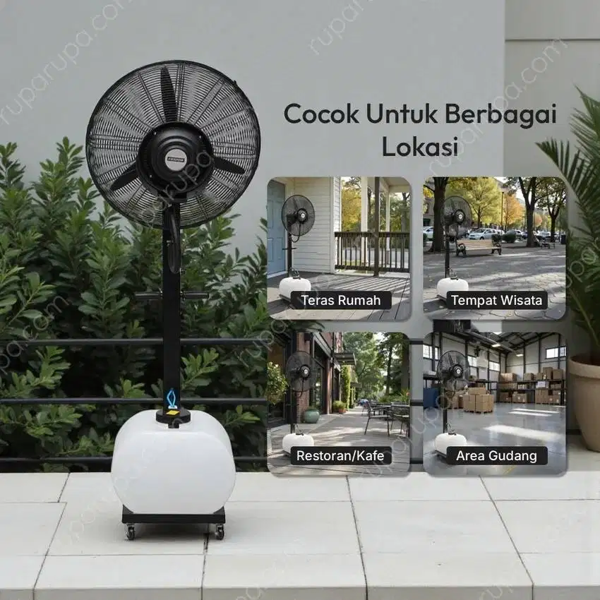 Krisbow 60 Liter Kipas Angin Uap 330 Watt