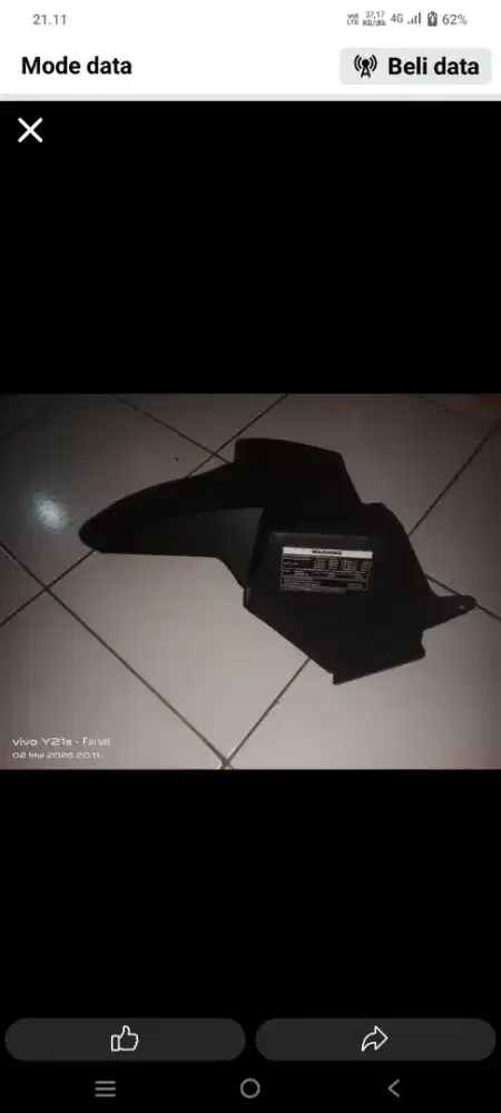 Sepakbor bawah kolong beat FI