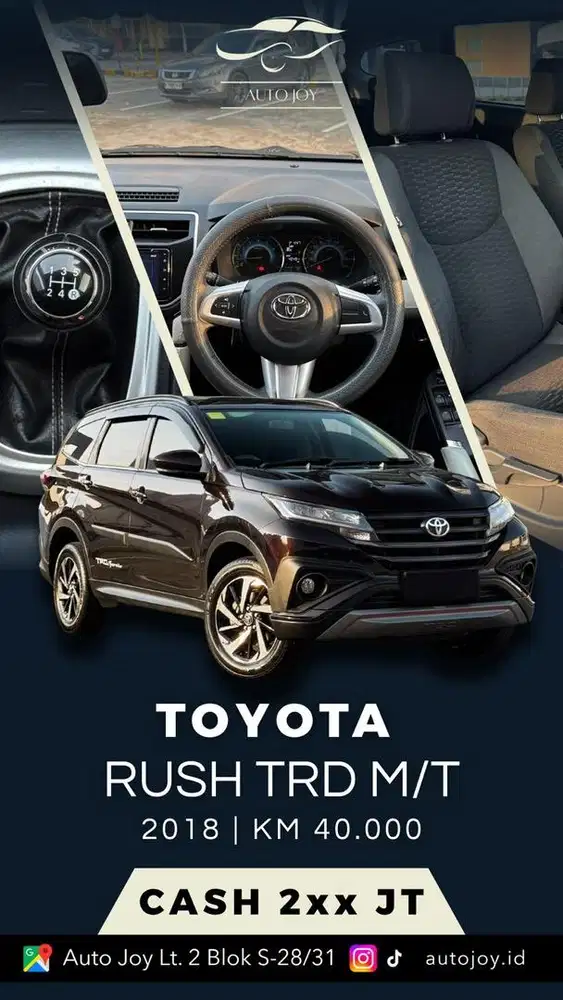 Rush S TRD MT LOW KM