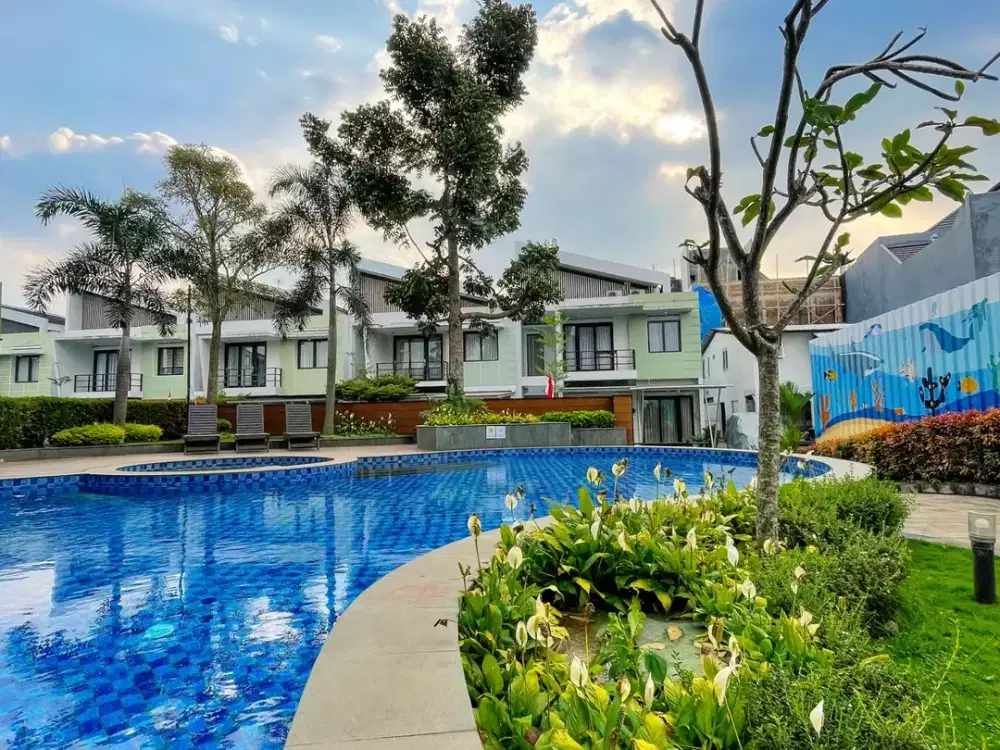 Jual Rumah Villa Lingkungan Nyaman dengan Private Pool Kolam Renang harga Bersahabat di sayap Dago Bandung Utara