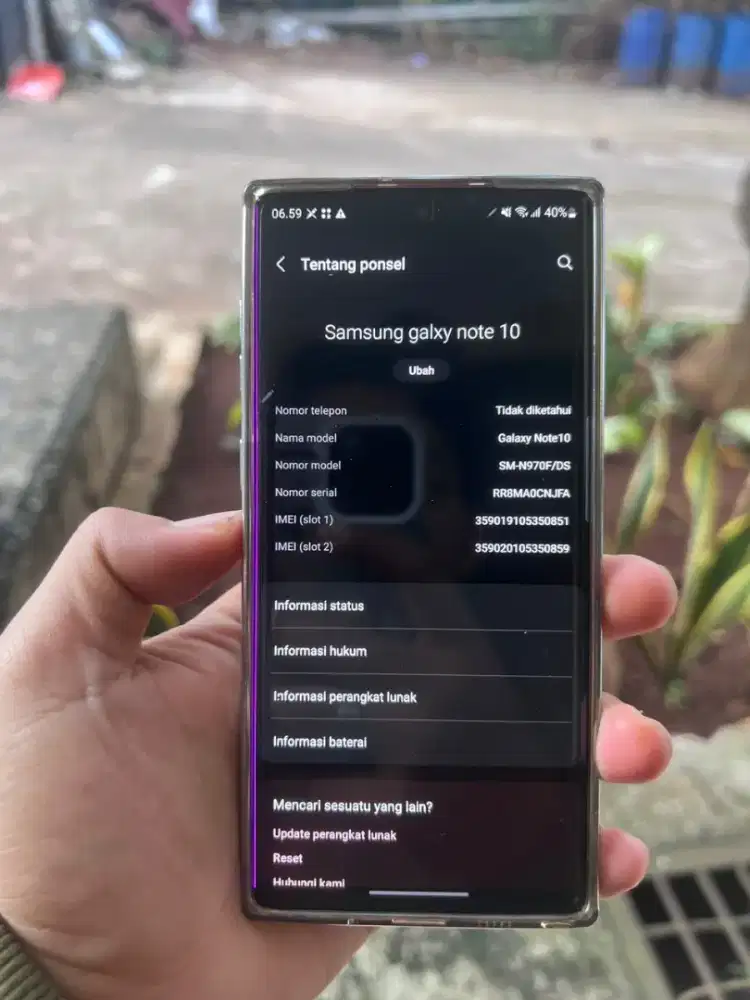 Samsung Note 10 Ex sein