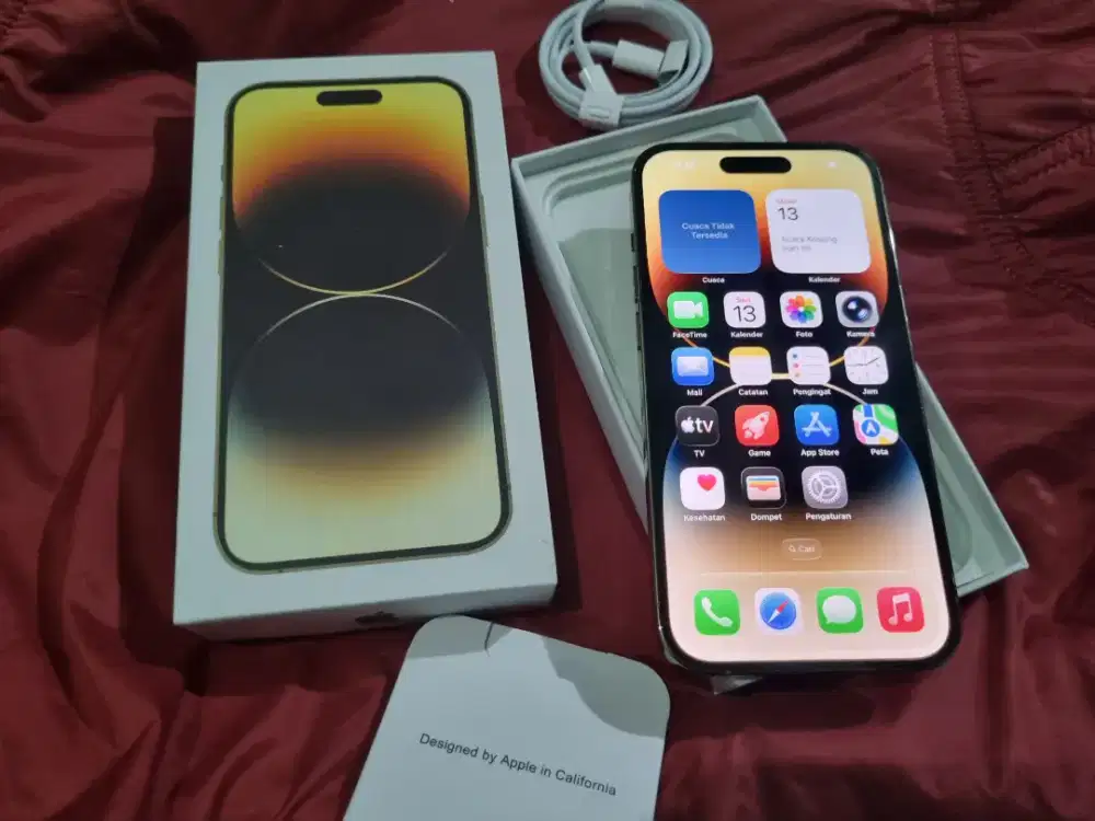 Iphone 14 Pro 256gb ex inter all operator perfect banget