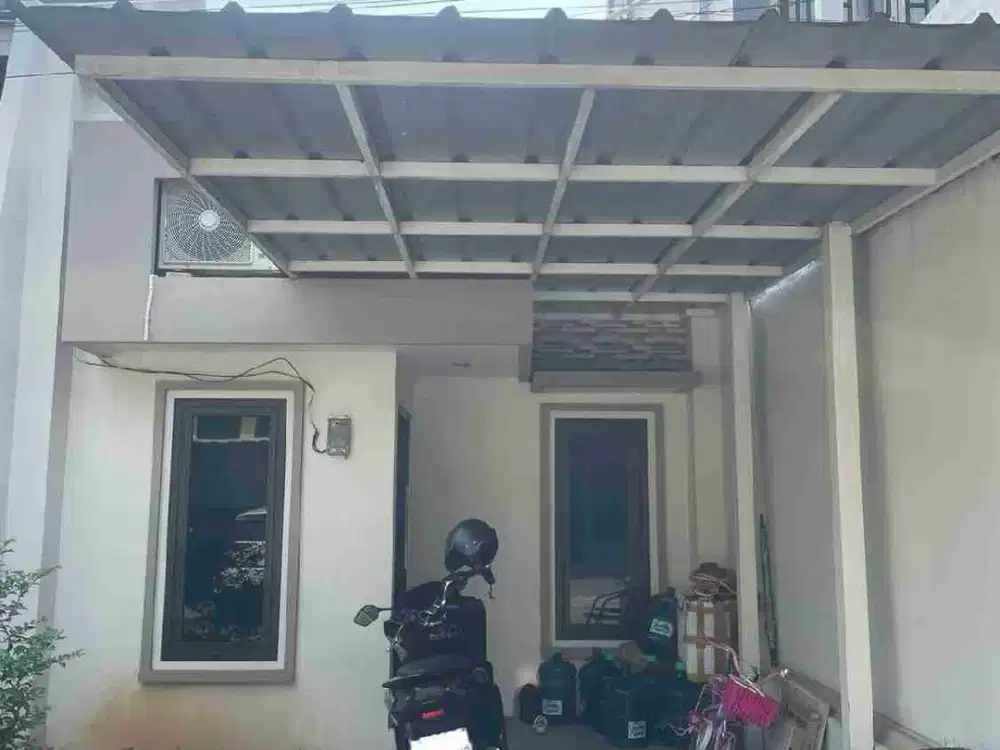 Rumah cluster 650 jt semi furnished di pekayon dekat LRT revo gerbang tol bekasi barat