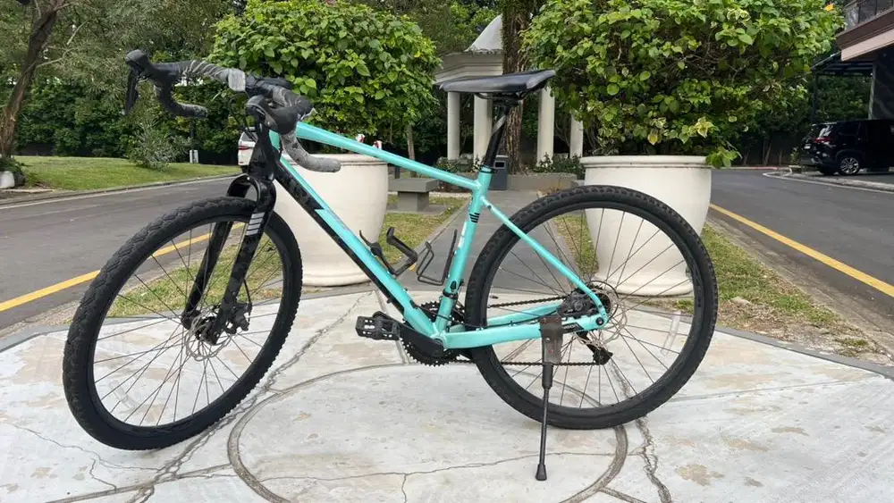 Preloved Polygon Bend R2 Gravel / Sepeda polygon bend R2 turquoise
