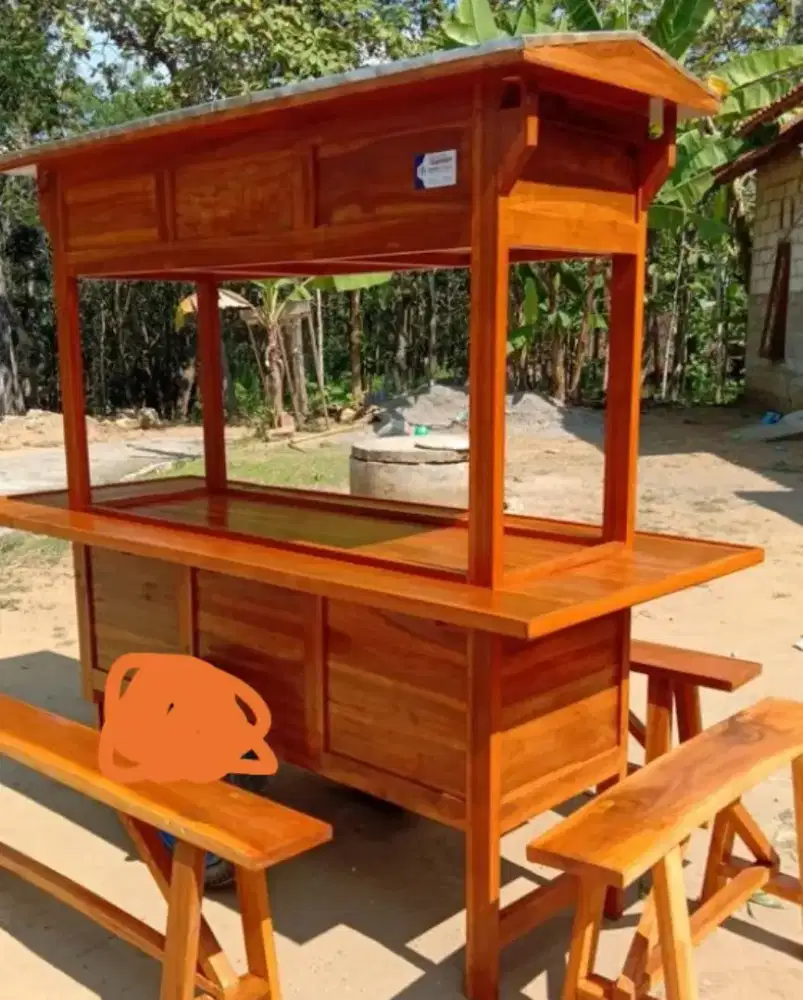 Dijual Gerobak Angkringan ,Gerobaksusu jahe jualan