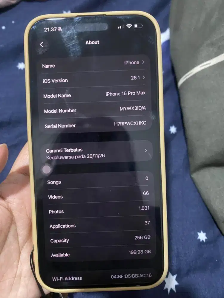 Iphone 16 Pro Max 256gb