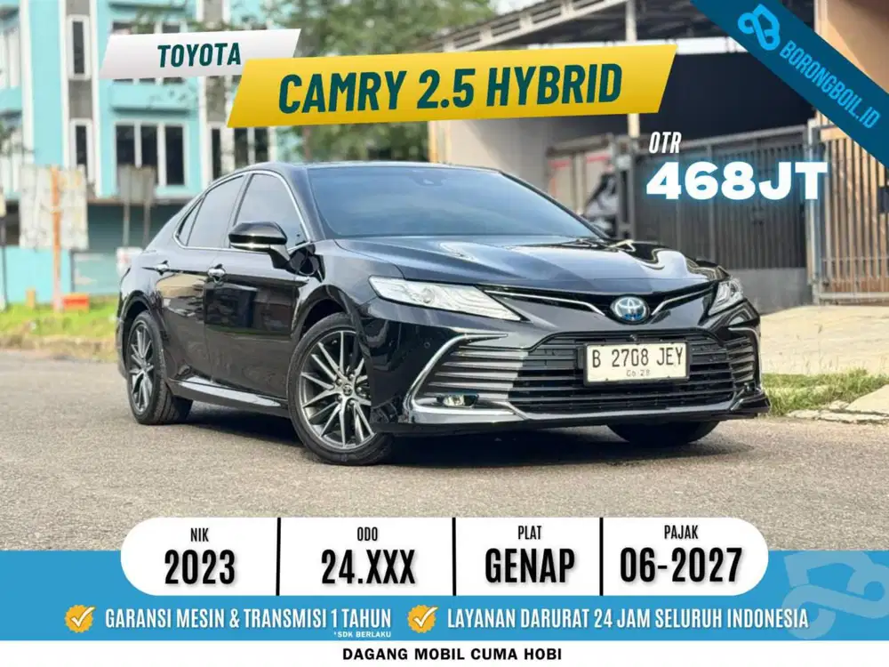 Toyota Camry 2.5L Hybrid Facelift AT 2023 Atittude Black