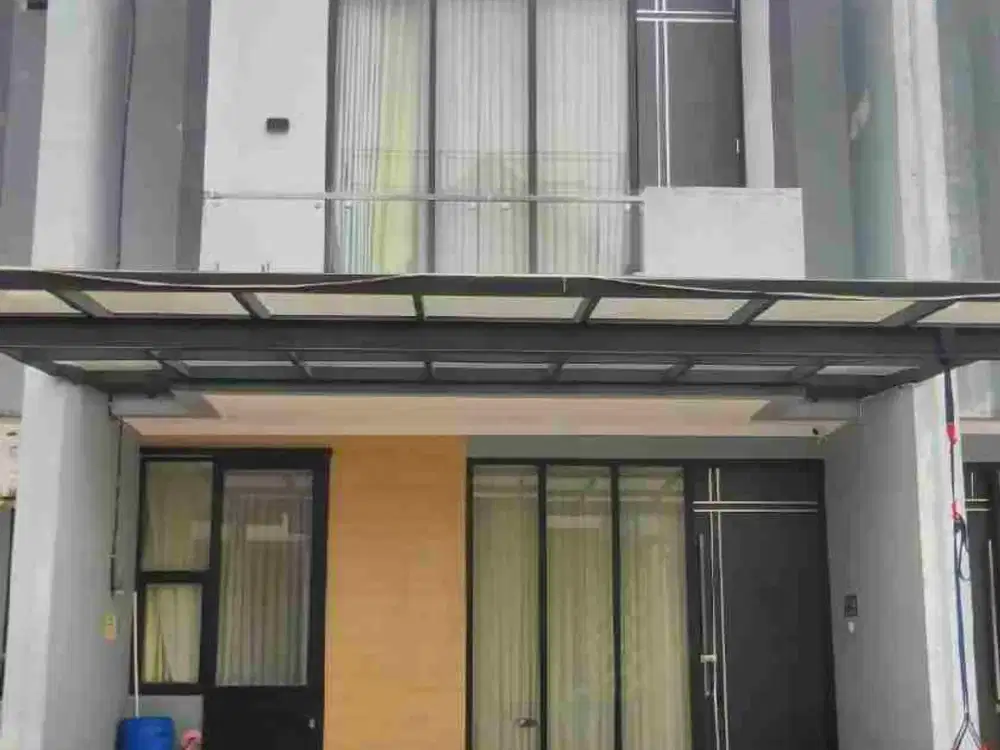Rumah cluster mewah 1.55 M di jagakarsa srengseng sawah jaksel 3 lt semifurnished hadap timur