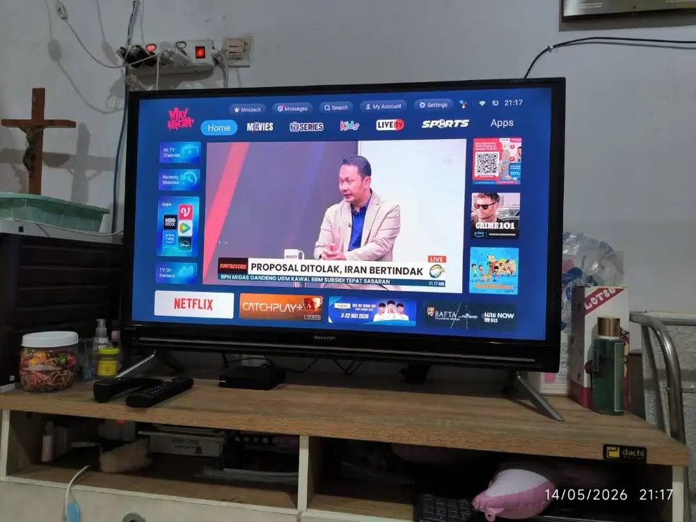 jual aquos LED TV SHARP 40 inch 2T-C40AE1I