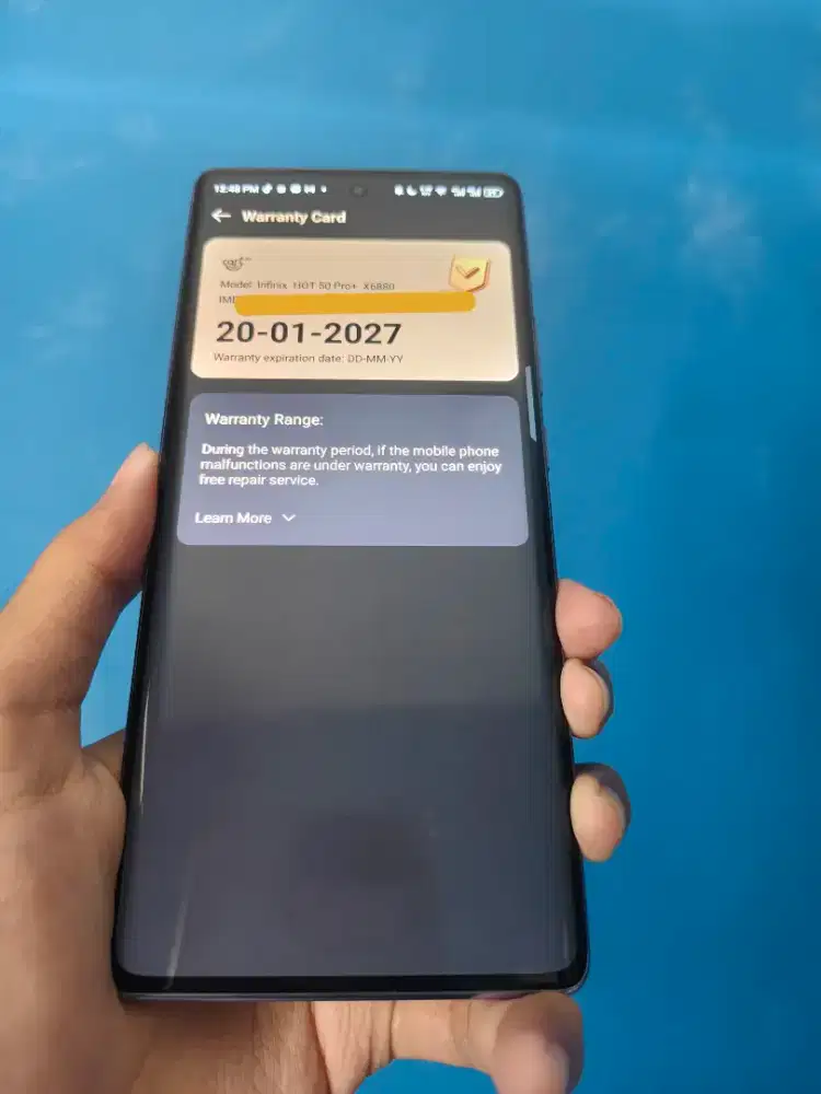 infinix hot 50 pro plus 8/256 fullset