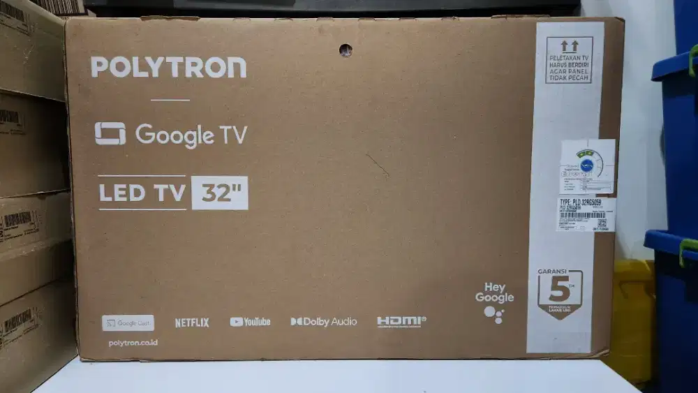 TV Polytron 32RG9059 32 inch Google TV baru ex hadiah garansi 5 tahun
