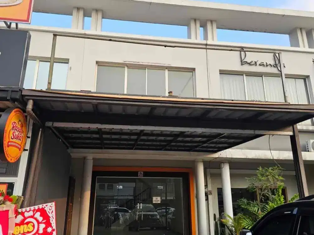 Ruko South Goldfinch Terbukti Ramai Prime Area 2 Lantai include canopy