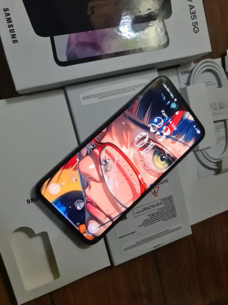 Samsung A35 5G 8/256 GB Lengkap Resmi!! Mulus