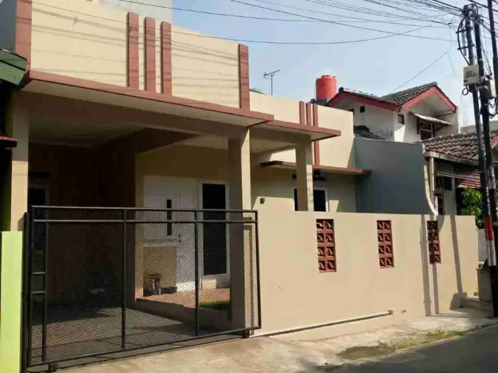 rumah siap huni di pondok pekayon indah galaxy bekasi selatan