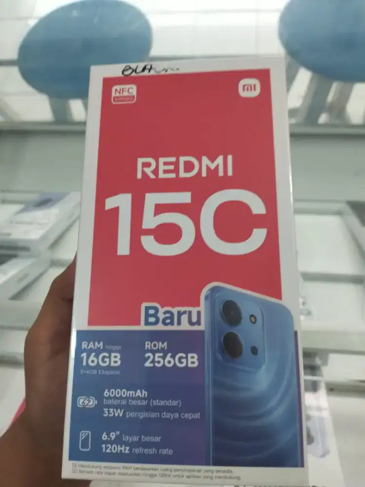 Xiaomi redmi 15c (8/256) new spesial promo