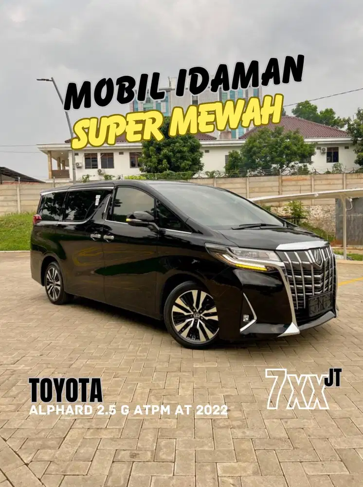 Toyota Alphard 2.5 G ATPM AT 2022