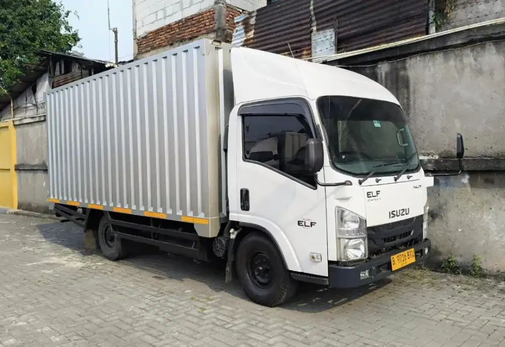 MULUS+banBARU MURAH CDE LONG engkel Isuzu elf NLR L Box besi 2024 bok