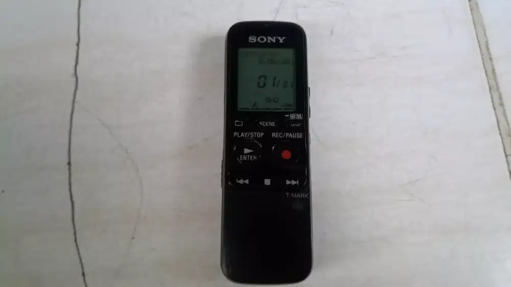 Sony recorder icd-PX 333 no rekber