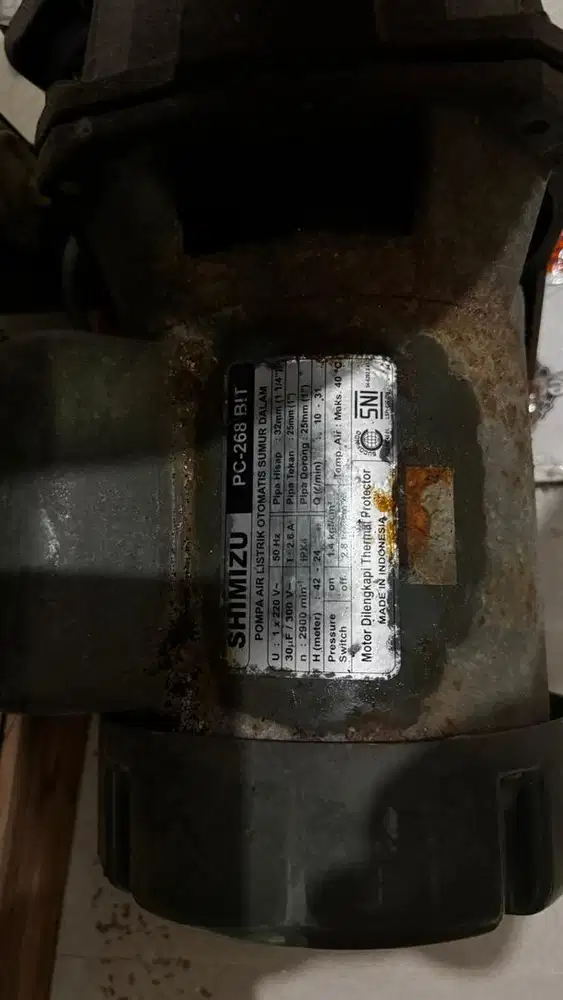Pompa Air Jet Pump Shimizu PC-268 BIT + Tabung