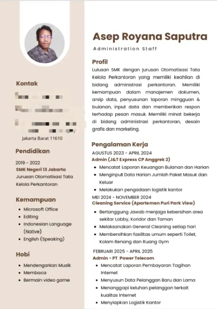 LOOKING FOR A JOB