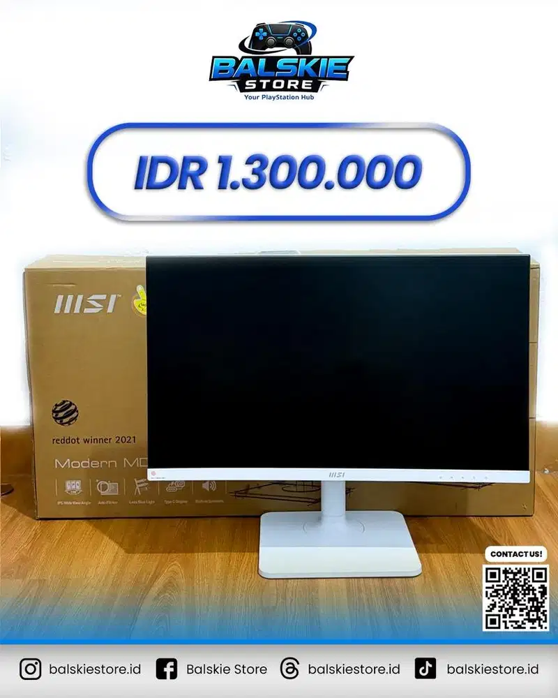 MONITOR MSI MD241 SERIES WHITE SECOND LIKE NEW