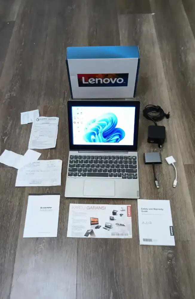 Laptop Lenuvo Ideapad D330-10IGL Resmi Tertinggi Ram 8GB, Memory 256GB