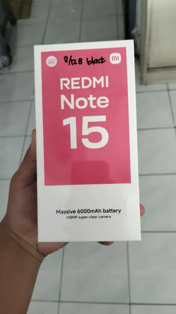 Xiaomi redmi note 15 (8/128) new spesial promo