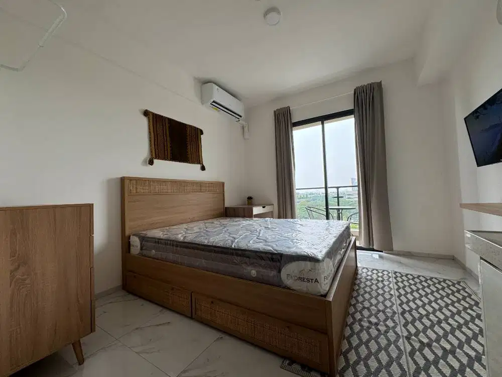 Disewa NEW Apartemen Skyhouse BSD Kensington dekat Prasmul &The Breeze