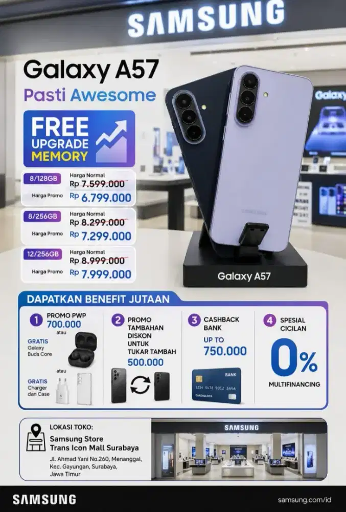 samsung galaxy A57 5G