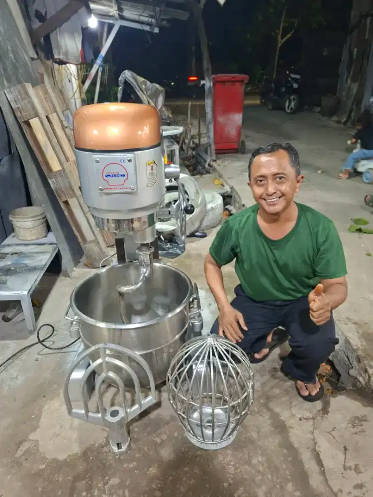 Planetary mixer 50 liter (8 kg tepung) merk Good Friend Taiwan 