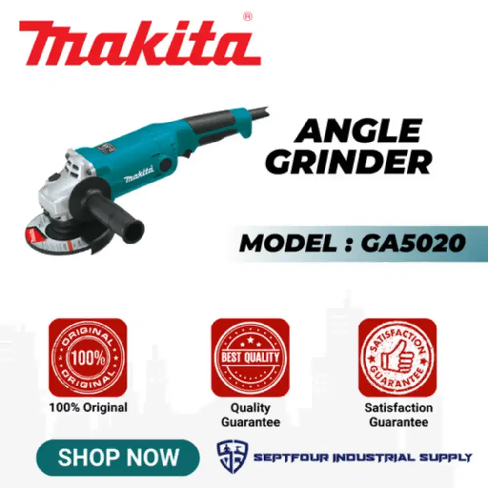 MAKITA GA 5020 Stop Free Angle Grinder SJS Type