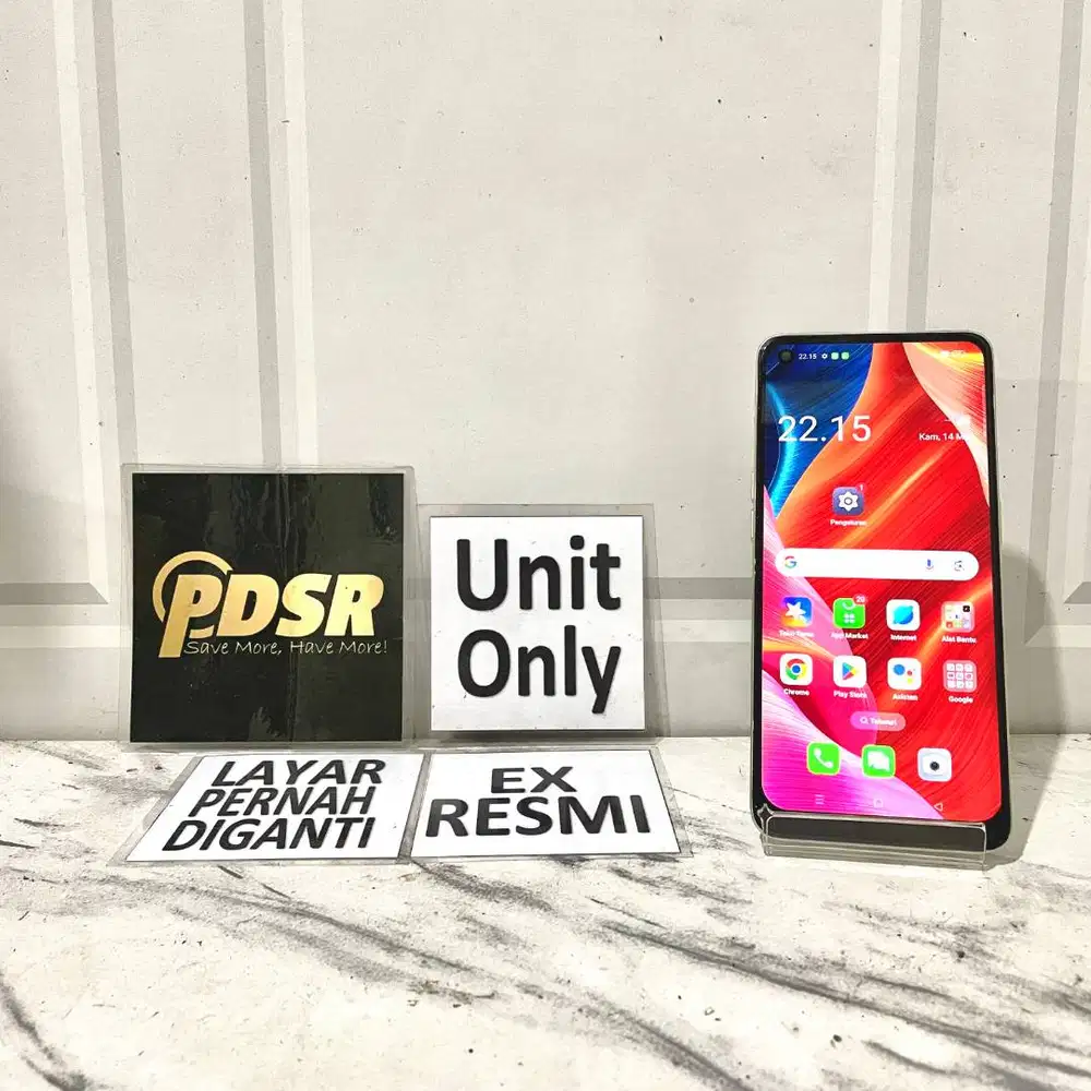 OPPO RENO 8 GOLD 4G 8/256gb UNIT ONLY Mulus Ex RESMI OPPO Indonesia