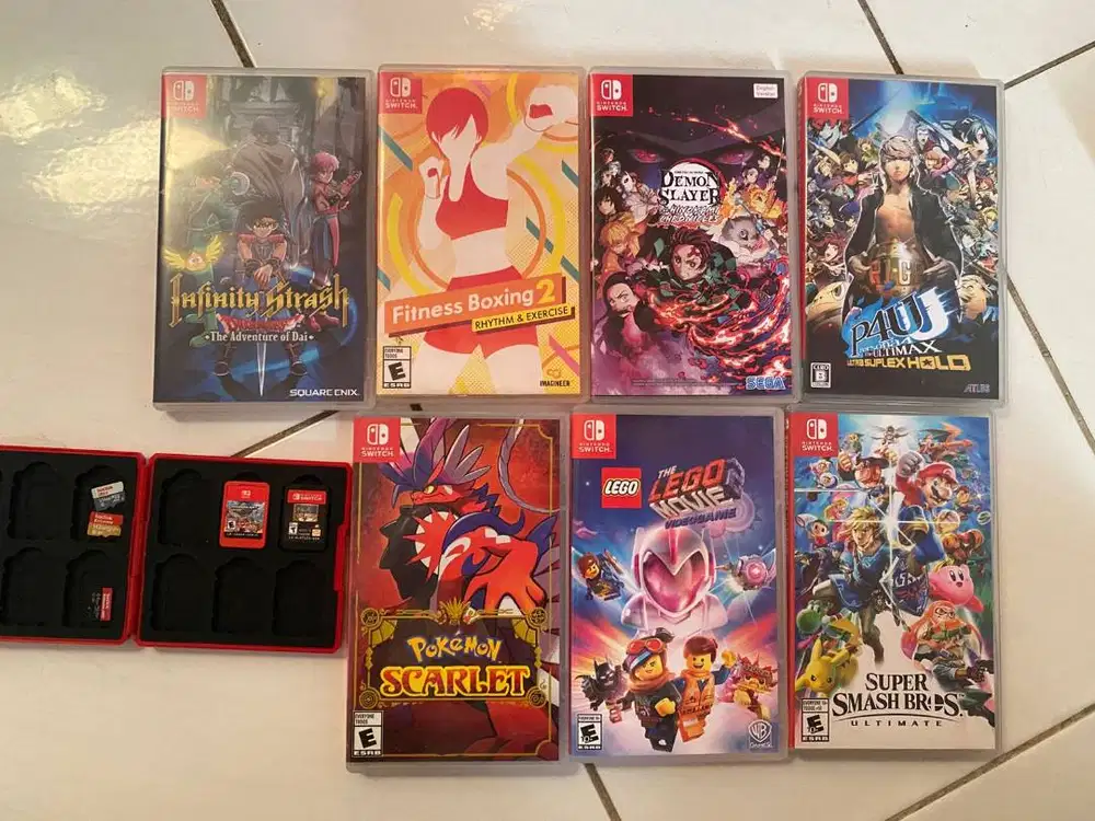 Nintendo Switch Games Pokemon | Demon Slayer | Persona 4 Ultimax |
