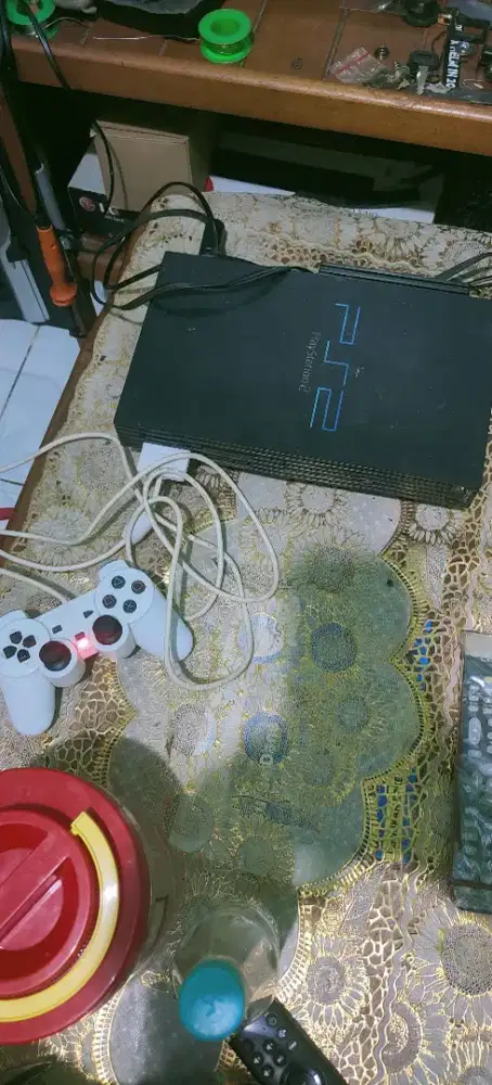 PS 2 fat matrix hd 80 GB kondisi normal nominus